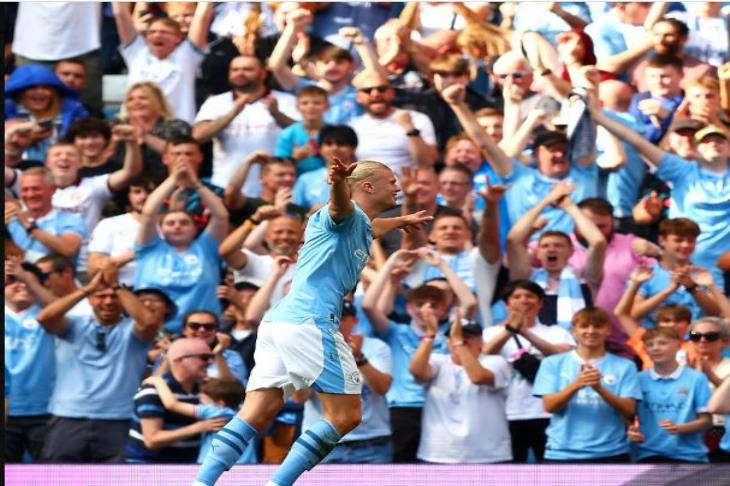 هالاند يسجل هاتريك أمام فولهام